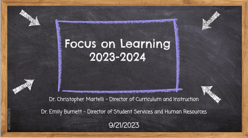 District 48 Focus on Learning