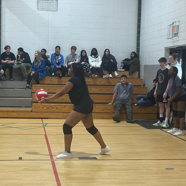 student v staff volleyball game