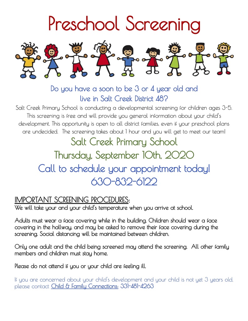 Preschool Screening
